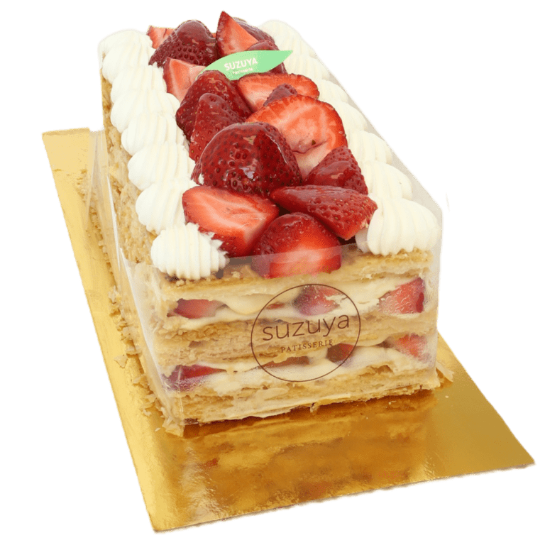 Strawberry Millefuille SUZUYA Patisserie Las Vegas