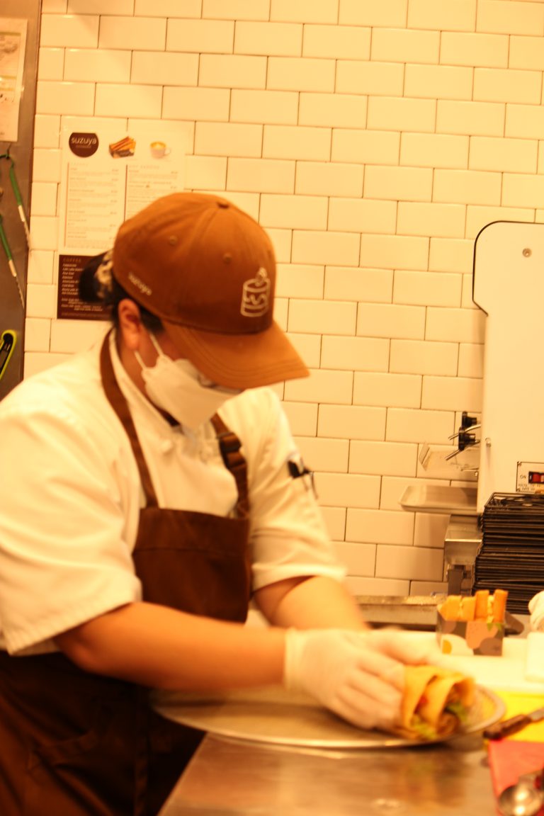 Hard working staff Suzuya Patisserie&Cafe Las Vegas