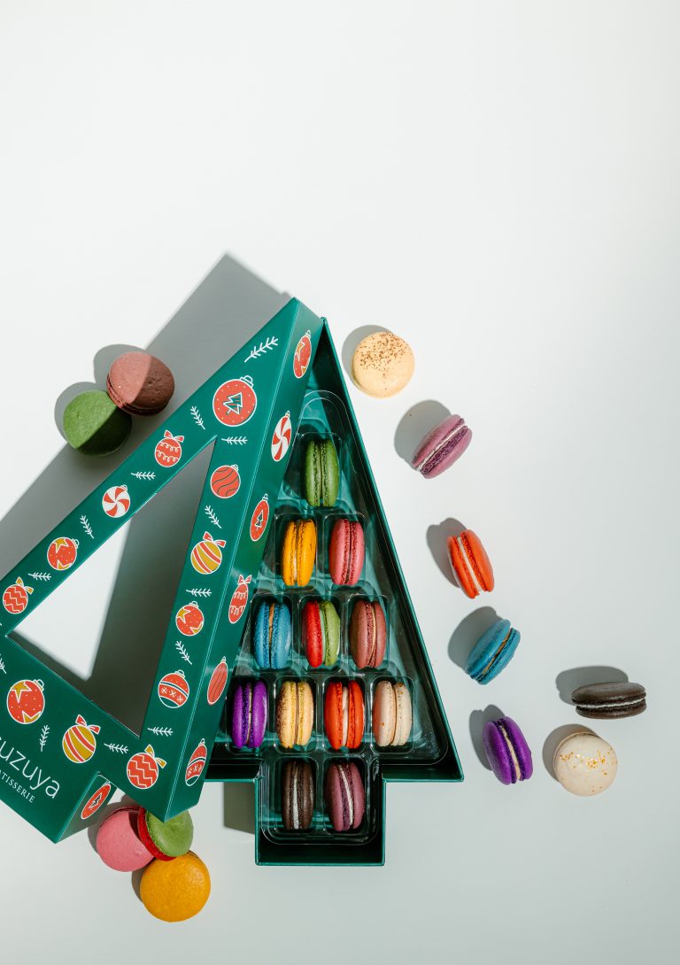 Christmas Tree Macaron Suzuya Patisserie&Cafe