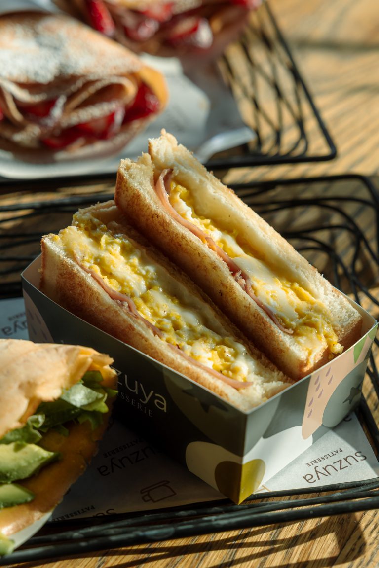 Hot sando Suzuya Patisserie &Cafe