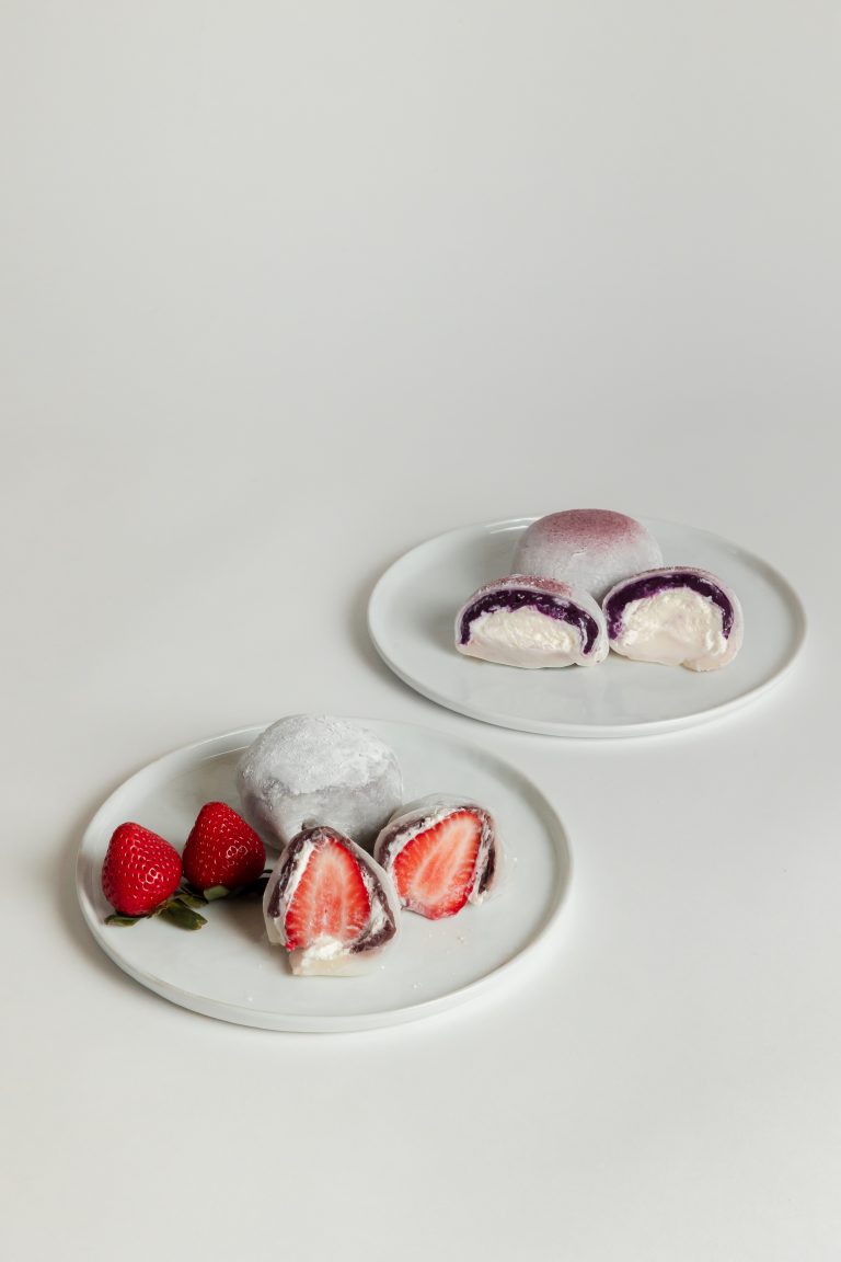Ichigo daifuku,ube mochi Suzuya Patisserie &cafe in Las Vegas